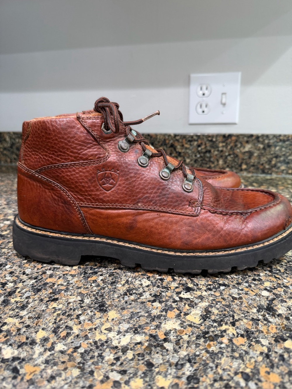 Ariat Chestnut Brown Leather Chukka Boot 13D